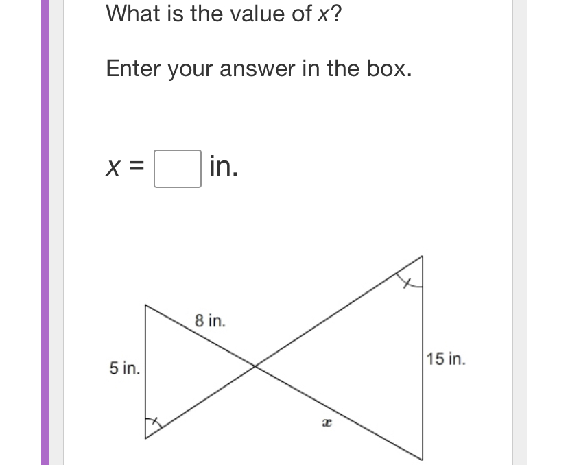 What is the value of X ? please help question 1: