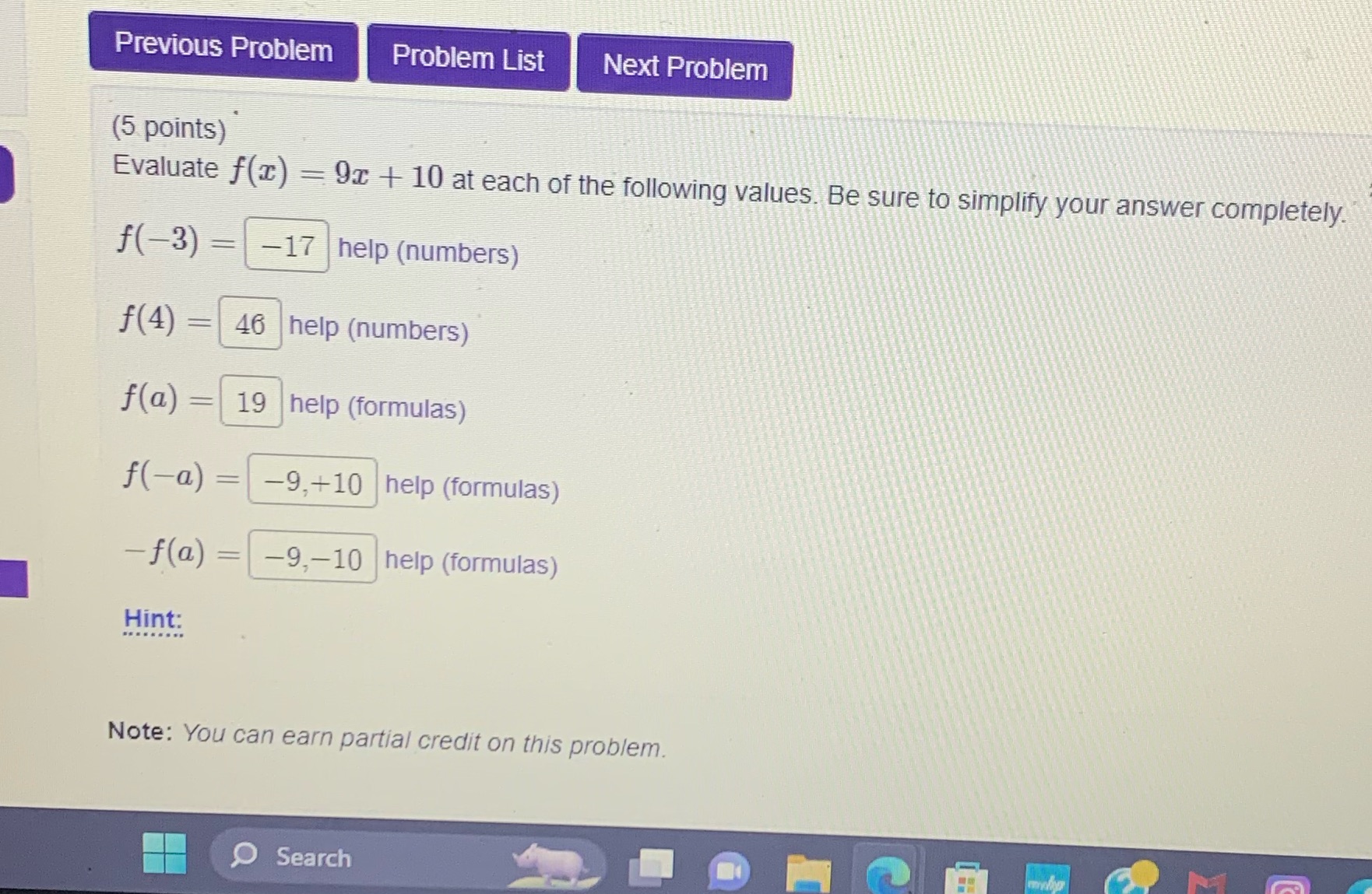 Previous Problem Problem List Next Problem (5