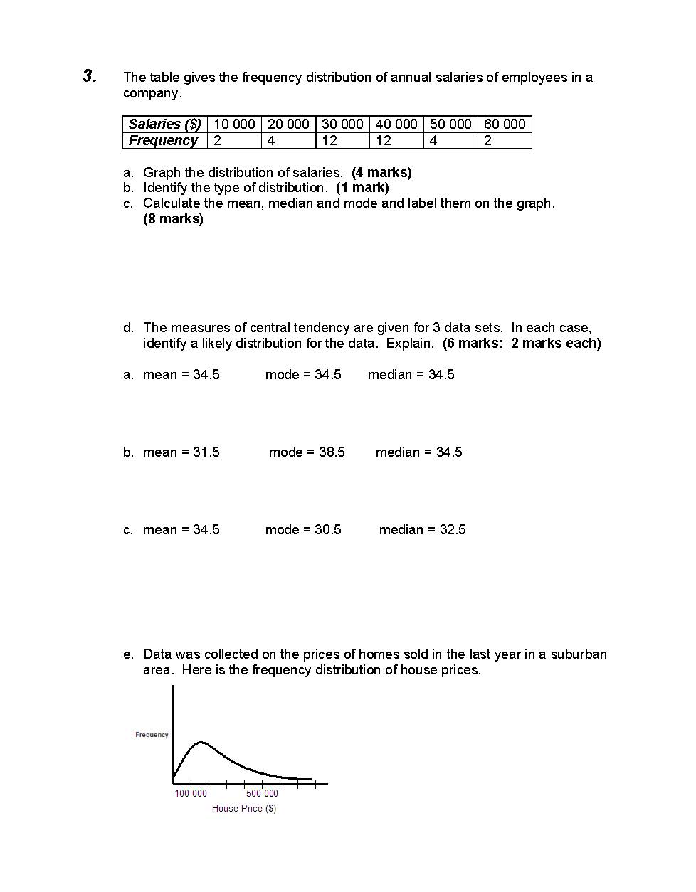 Key Question #18 (Total: 37 marks) 1. Create a