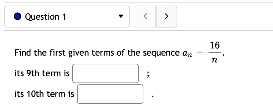 O Question 1 <  style=