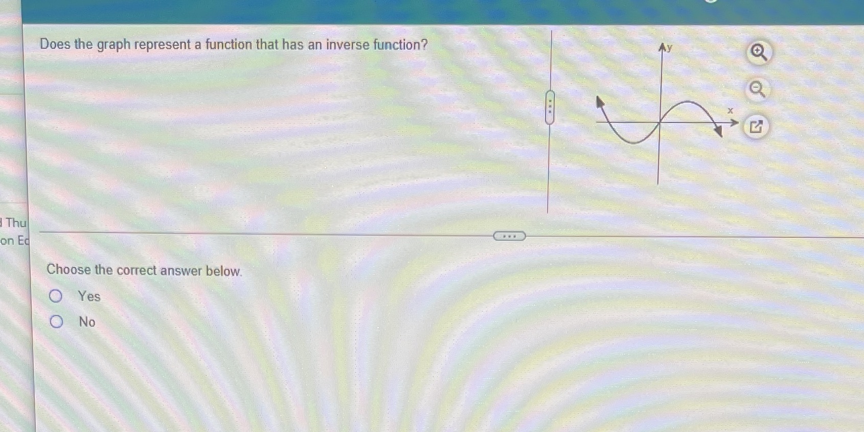 Section 2.7 Q9 Does the graph represent a
