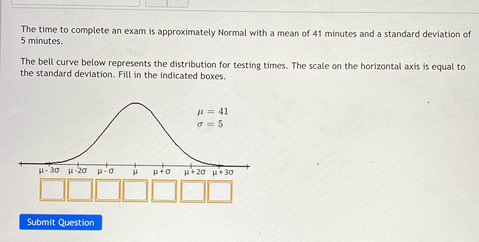 \"m - .. . ._ _ ll 3 ,5 The time to complete an