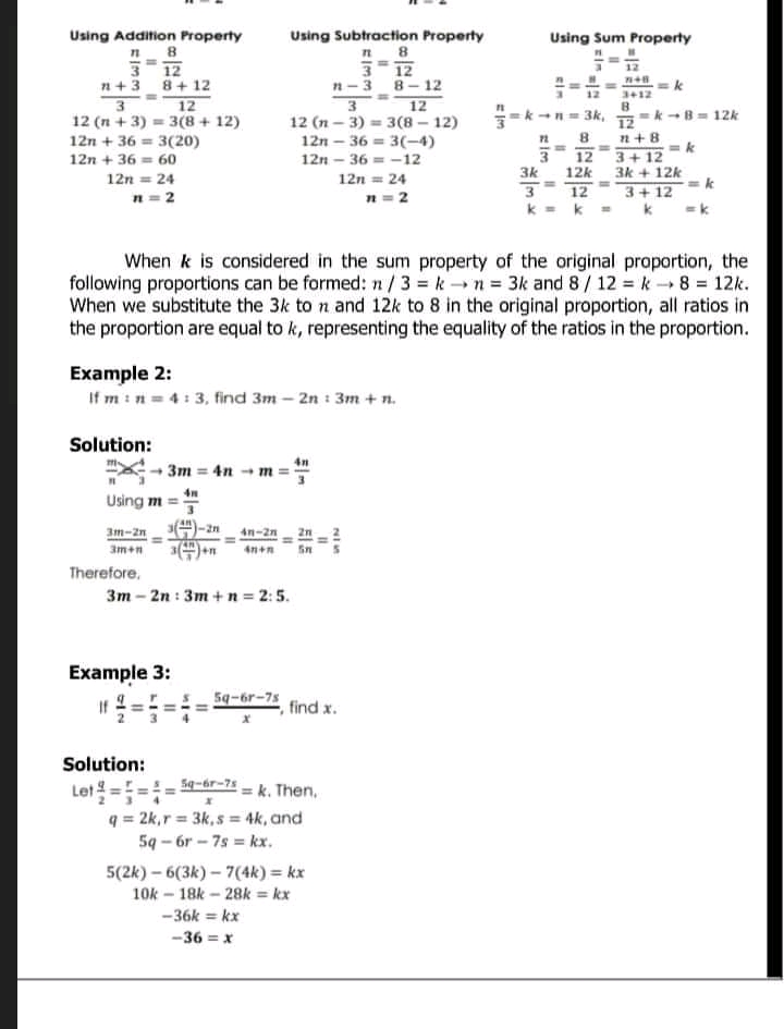 ACTIVITY 3: FORM ME PROPORTIONALLY Direction: