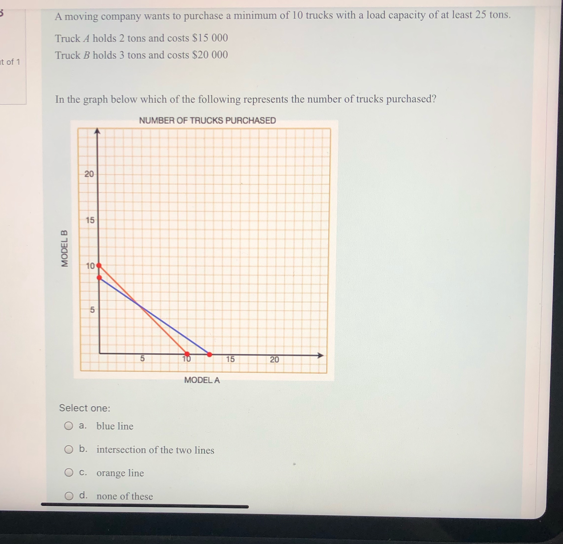 I need help with this question, it's a timed