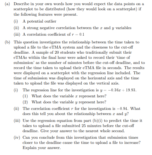 [a] Describe in your own words how you would