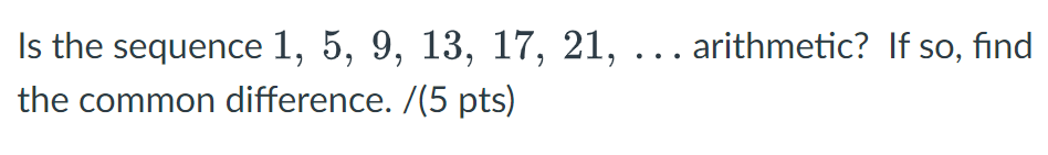1. Write the first four terms of the sequence