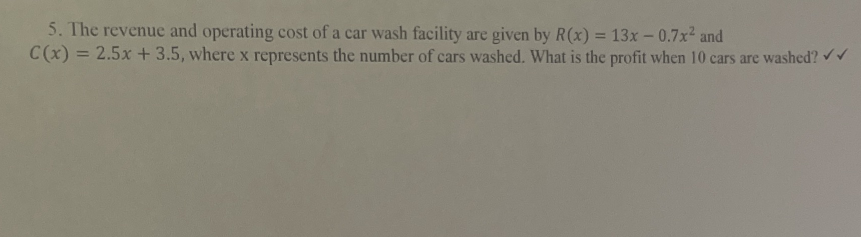 Advanced functions - thank you in advance 5. The