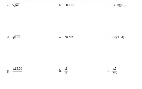 a. 5,/49 b. 08 05 c. 3(03)(06) d 2027 e. 04011 f.