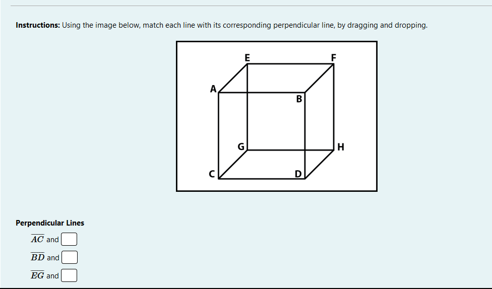 Instructions: Using the image below. match each