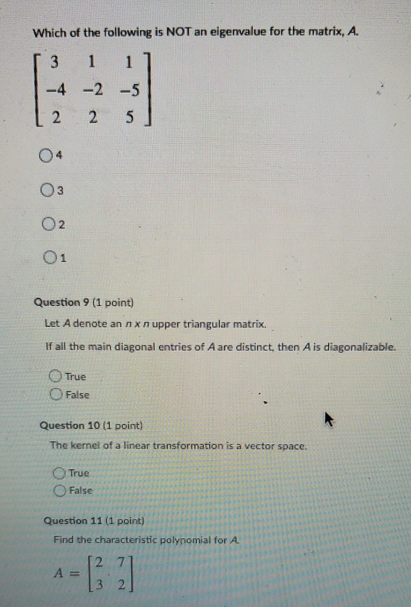 answer only Which of the following is NOT an