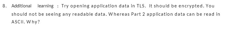 8. Additional learning : Try opening application