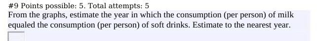 #9 Points possible: 5. Total attempts: 5 From the