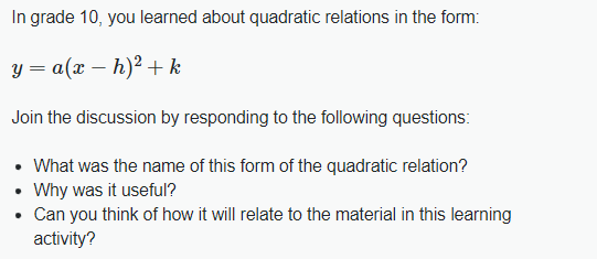 please answer these questions The learning