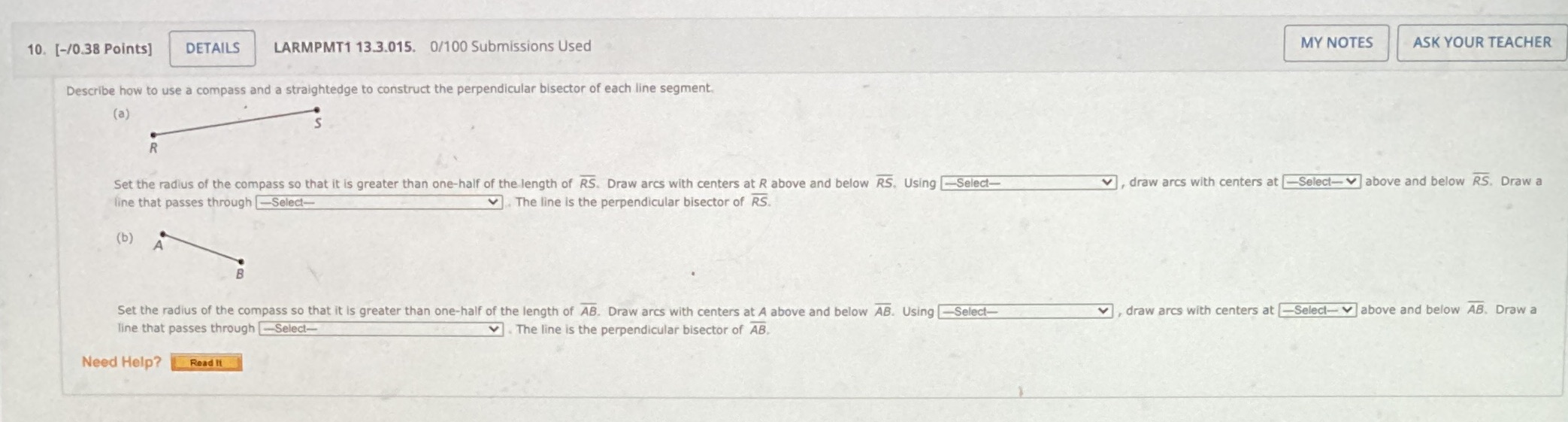 10. [-/0.38 Points] DETAILS LARMPMT1 13.3.015.