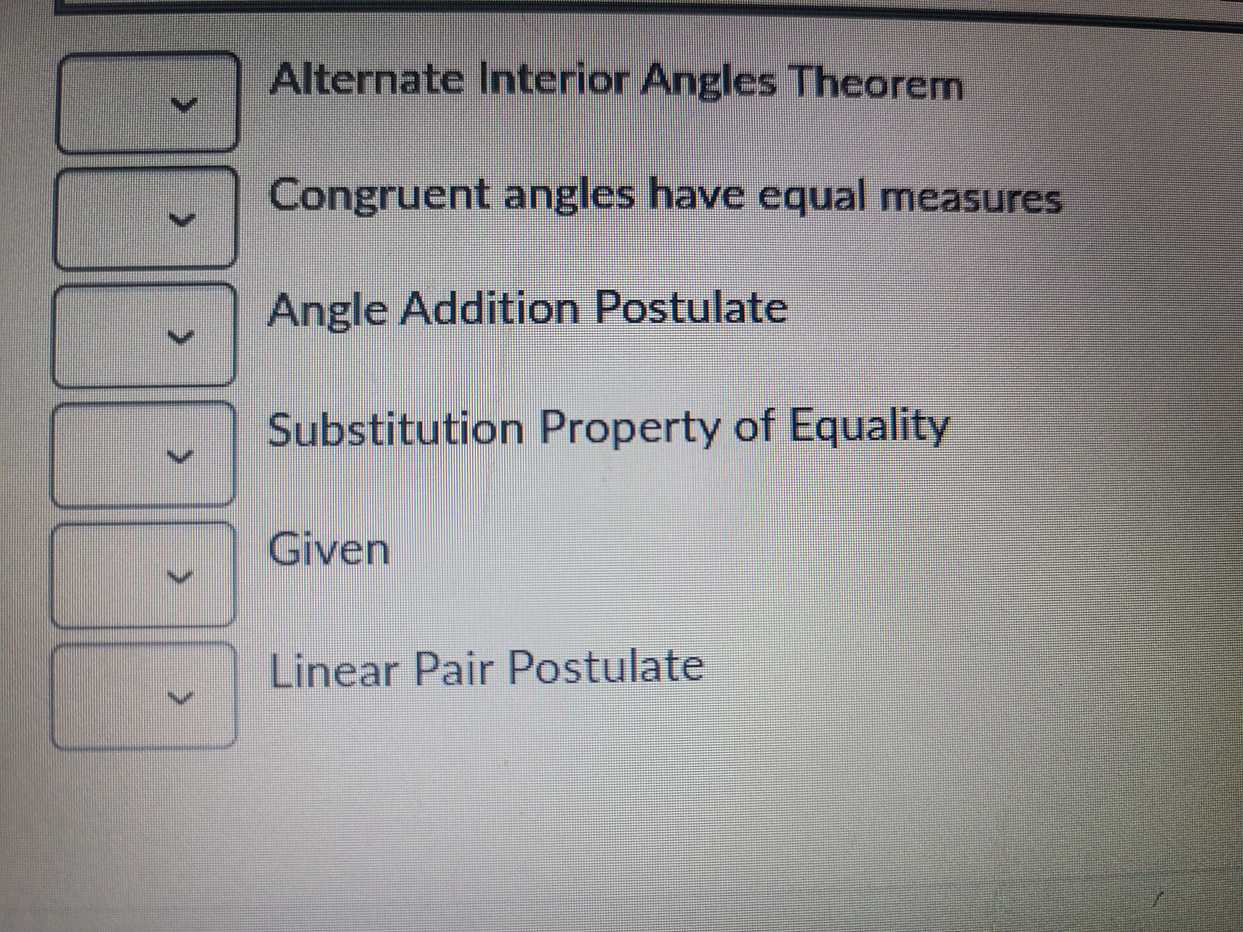 Given: AABC with AD | CB Prove: m/1 + m/3 + m_ 2