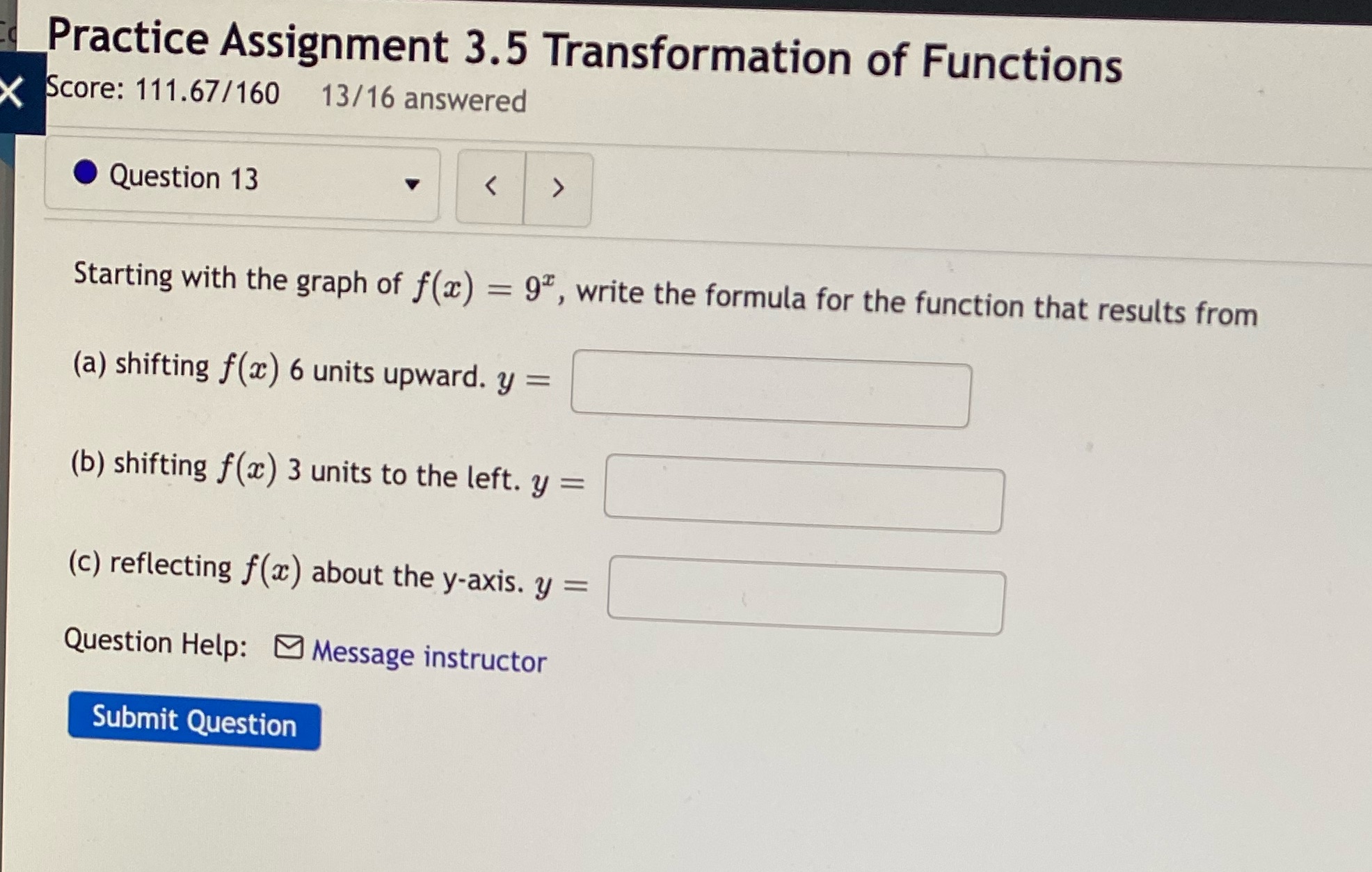 h Practice Assignment 3.5 Transformation of