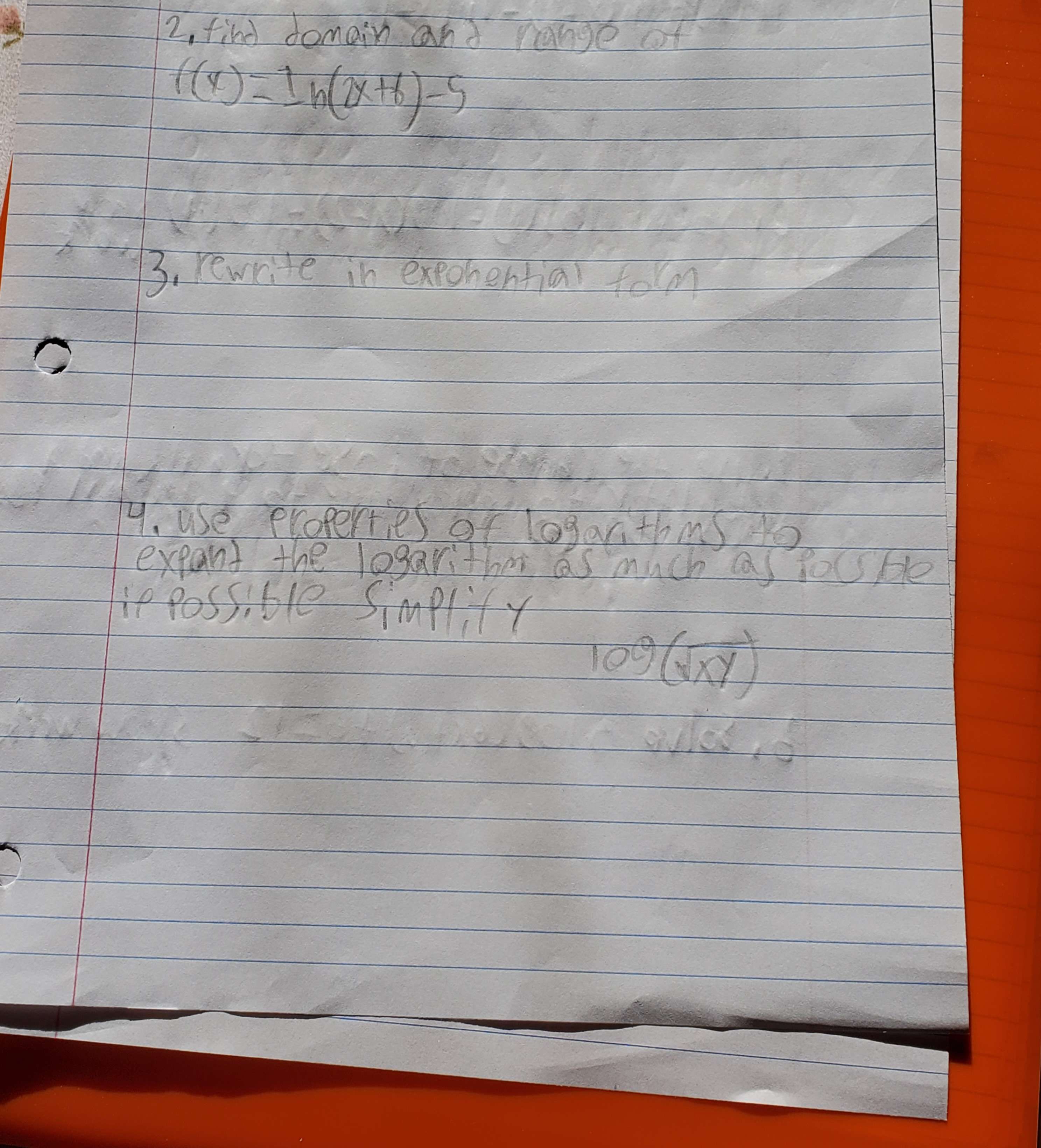 I need help with all of these questions except 2