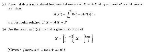 (a) Prove if d is a normalized fundamental matrix