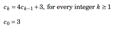 Use iteration to guess an explicit formula for
