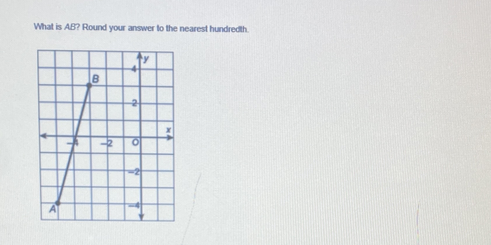 What is AB? Round your answer to the nearest