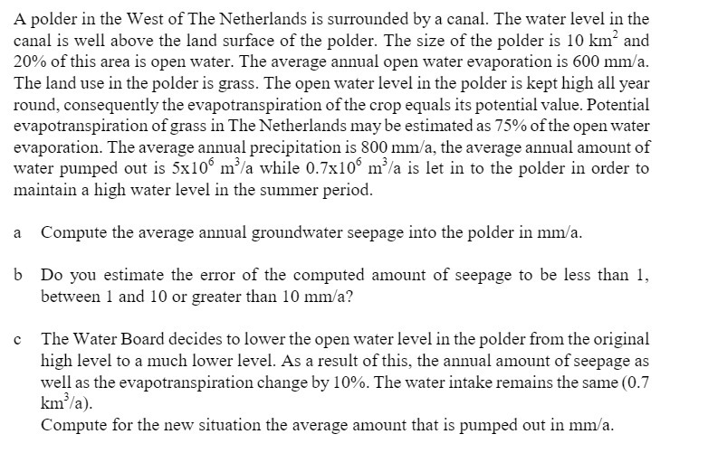 A polder in the West of The Netherlands is