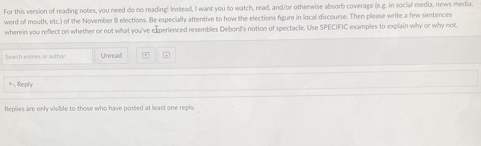 For this version of reading notes, you need do no