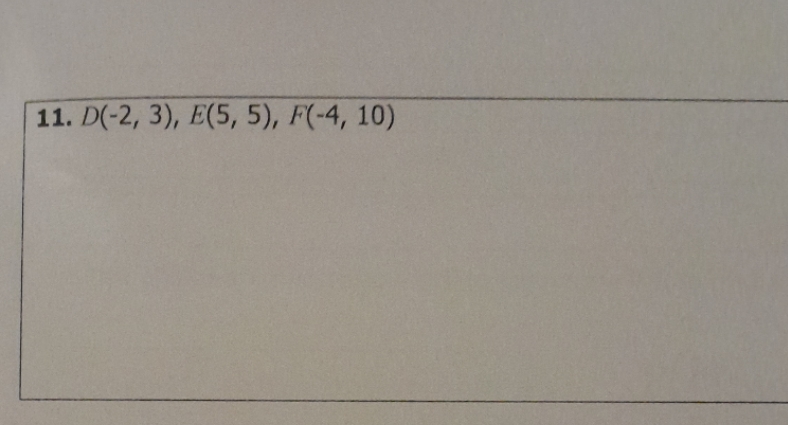 How do I find the measurement of the sides? 11.