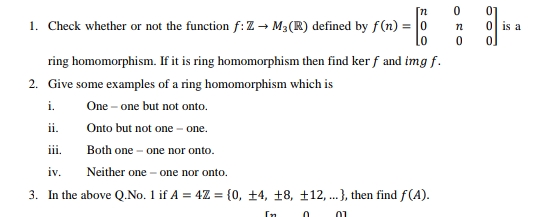 short question from rings and fields