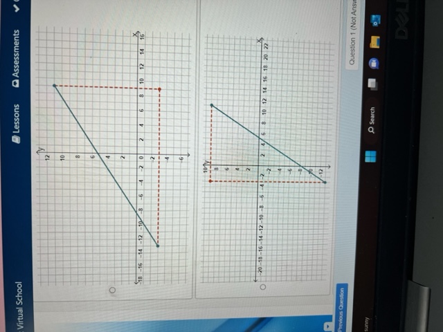 Which graph could be used to find the distance