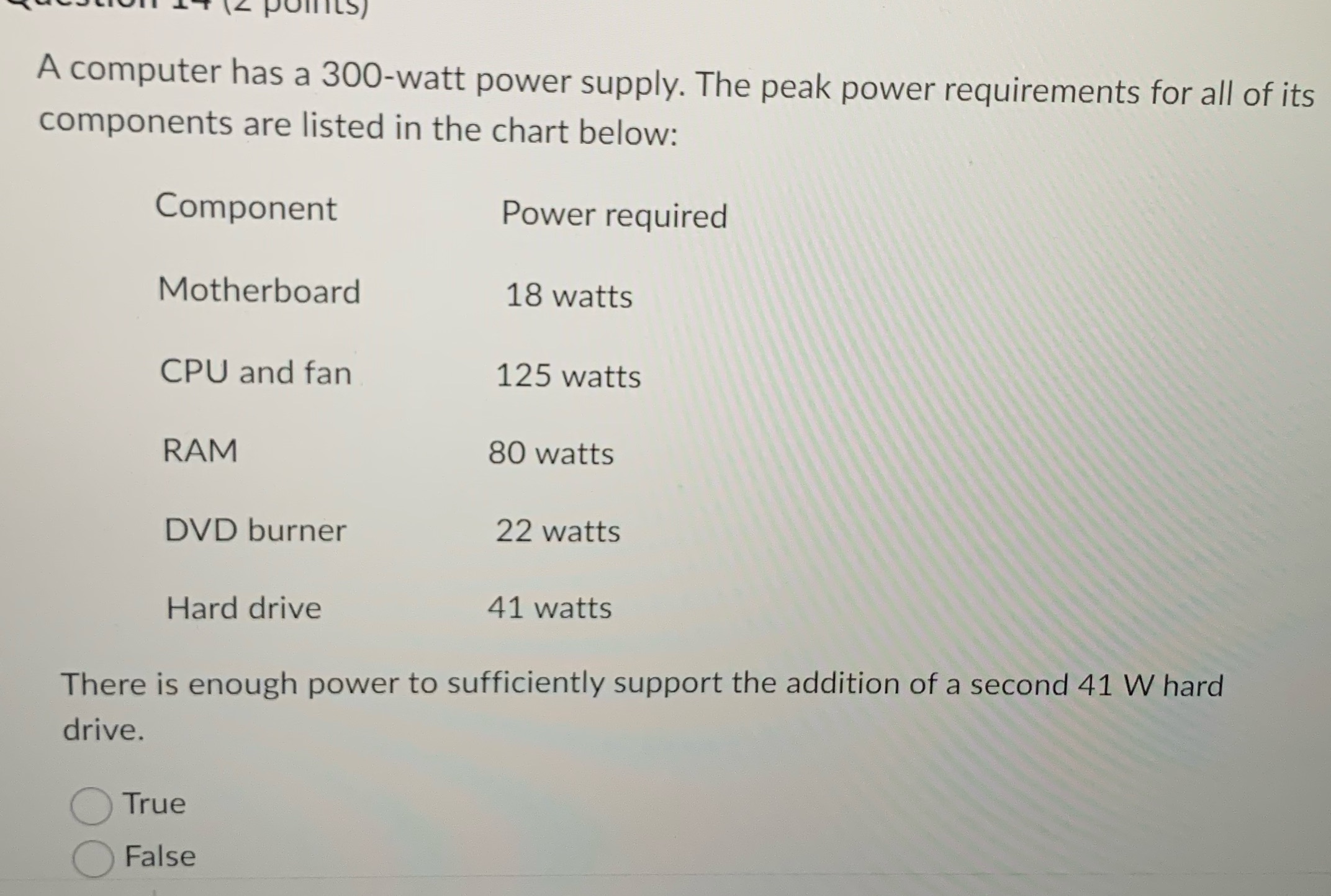 Please is it true or false I'm not sure A