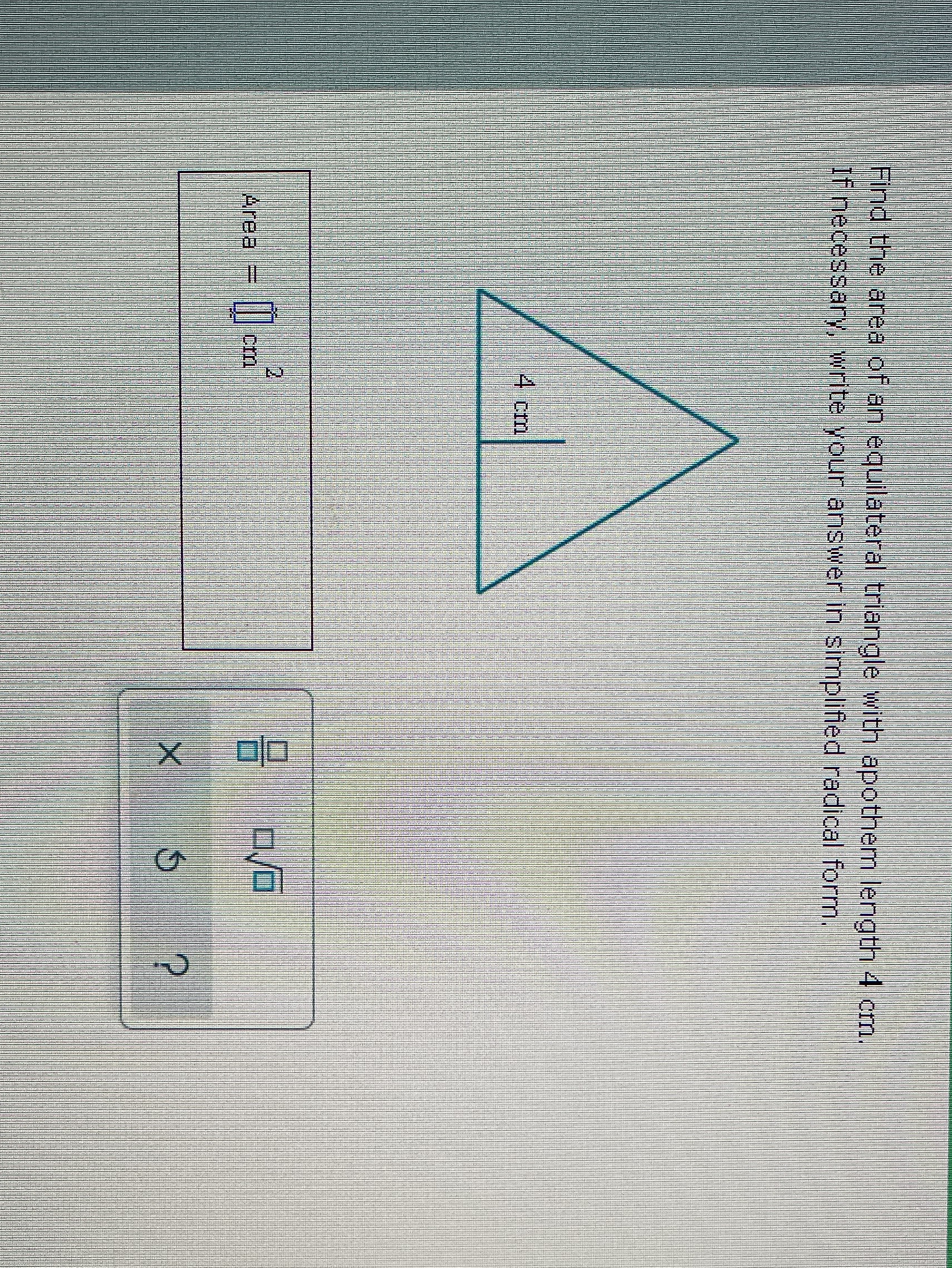 Find the area of an equilateral triangle with