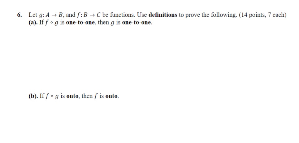 5. Let W, X, Y, and Z be any sets, prove the