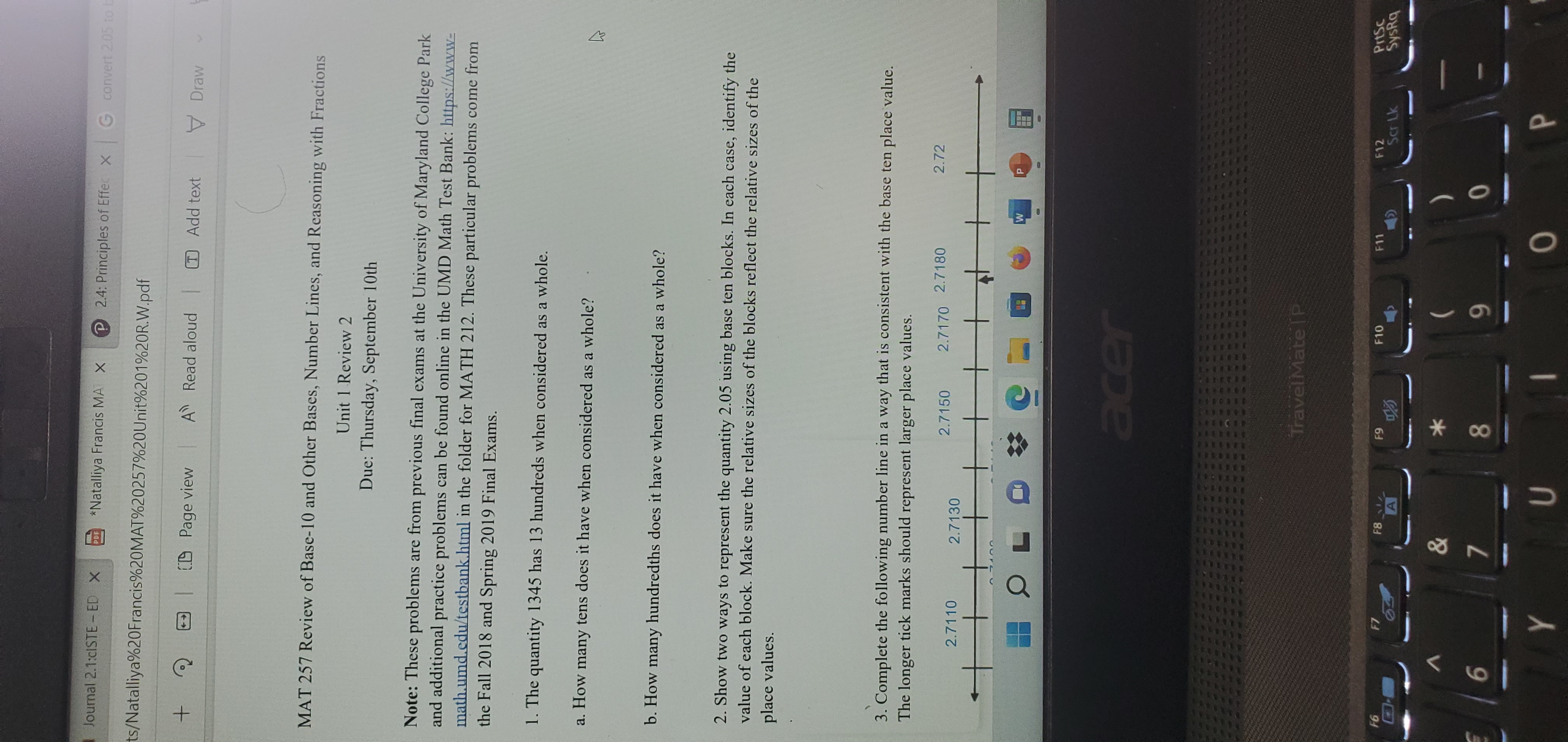 Journal 2.1:cISTE - ED X for *Natalliya Francis