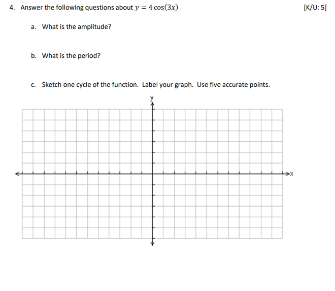 Sinusoidal Functions Grade 11 university 4.
