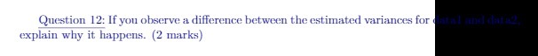 Question 12: If you observe a difference between