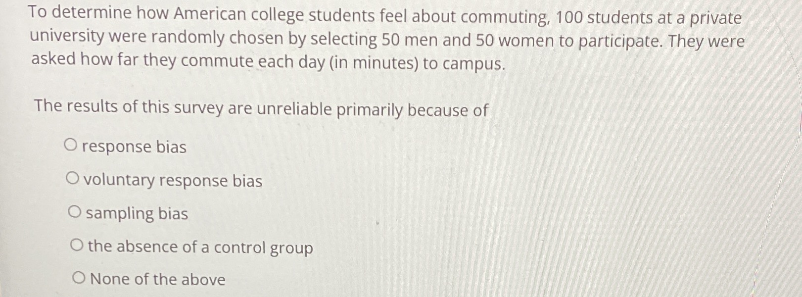 To determine how American college students feel