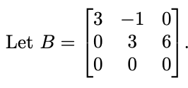 (a) List the eigenvalues (with multiplicity) of