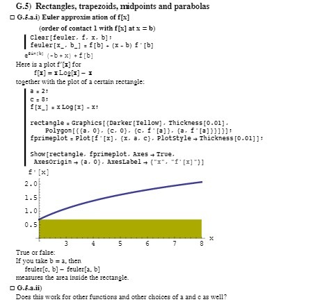G.5) Rectangles, trapezoids, midpoints and