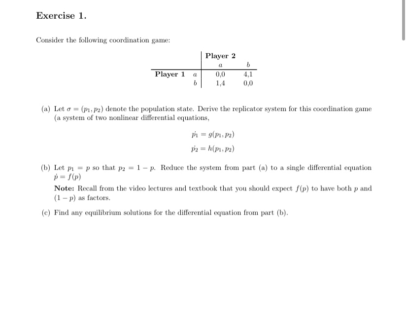 Problem 1. This is a. continuation of the