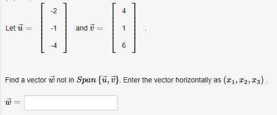 1) Find the value of a for which U = 10 is in the