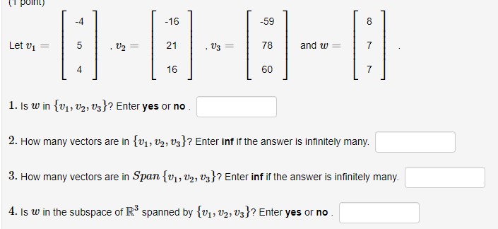1) Find the value of a for which U = 10 is in the