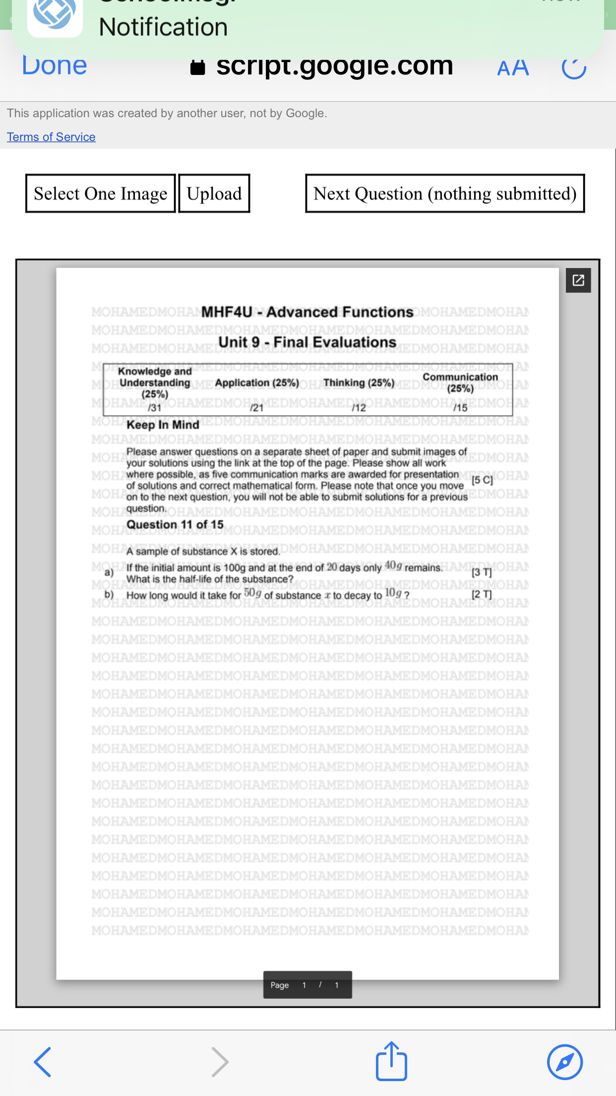 Can I have this done ASAP please. Sorry the text