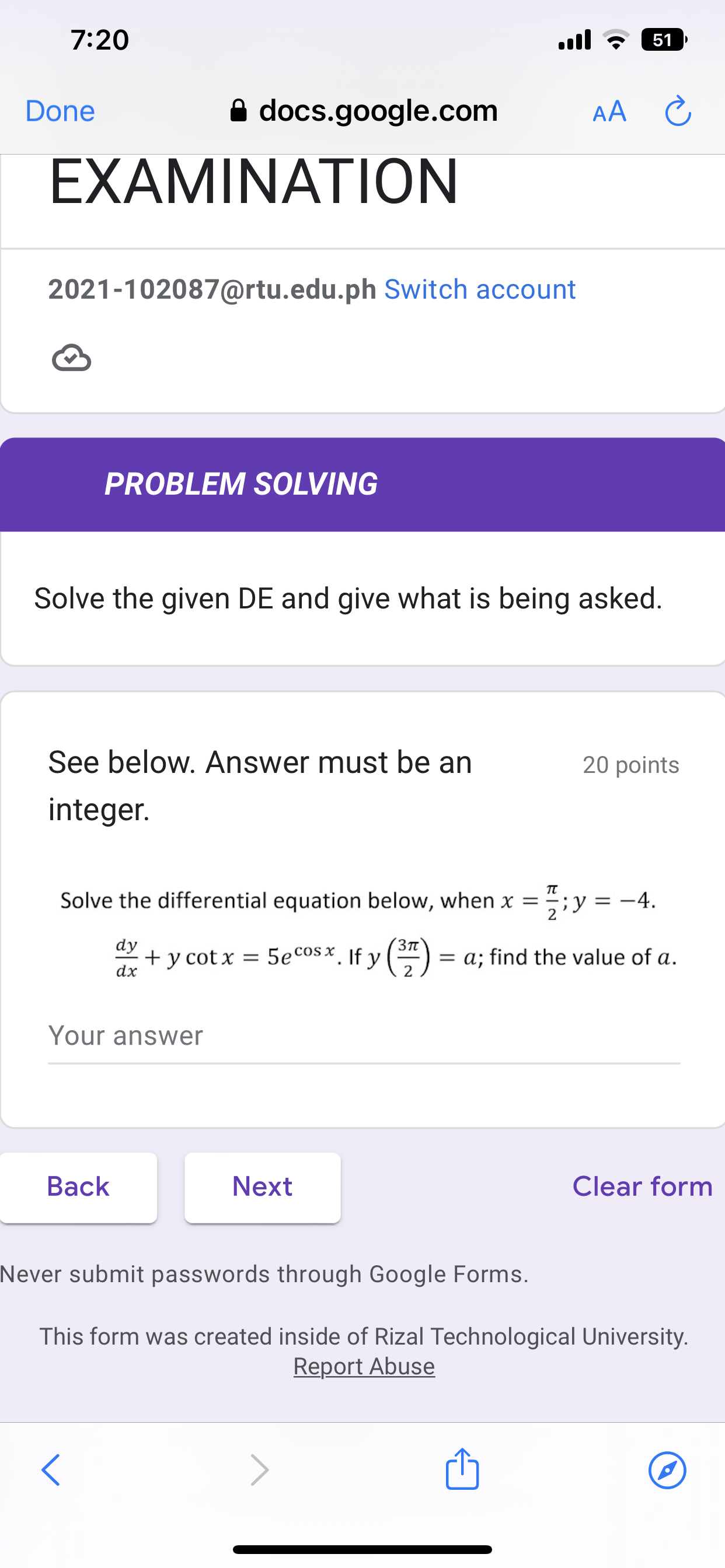 TOPICS: FODE:Variables separable, Solutions of