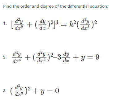 Differential Equation Pls show detailed solution