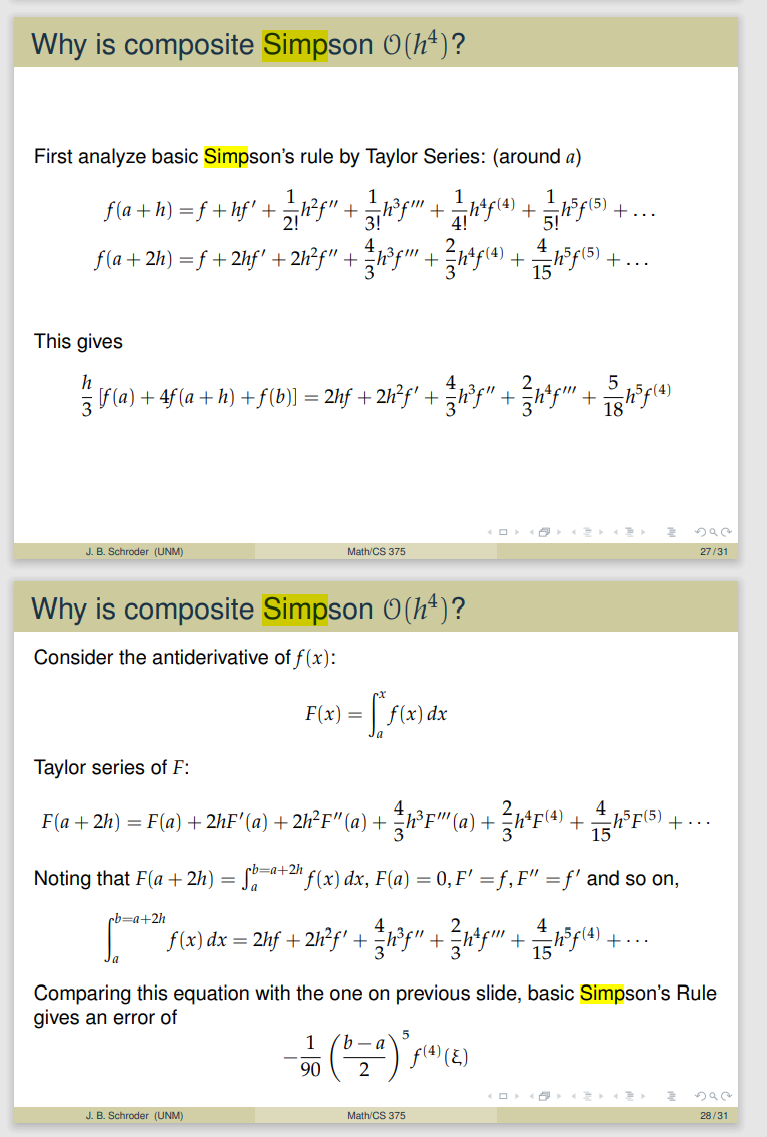 please answer By-hand problem Approximate the