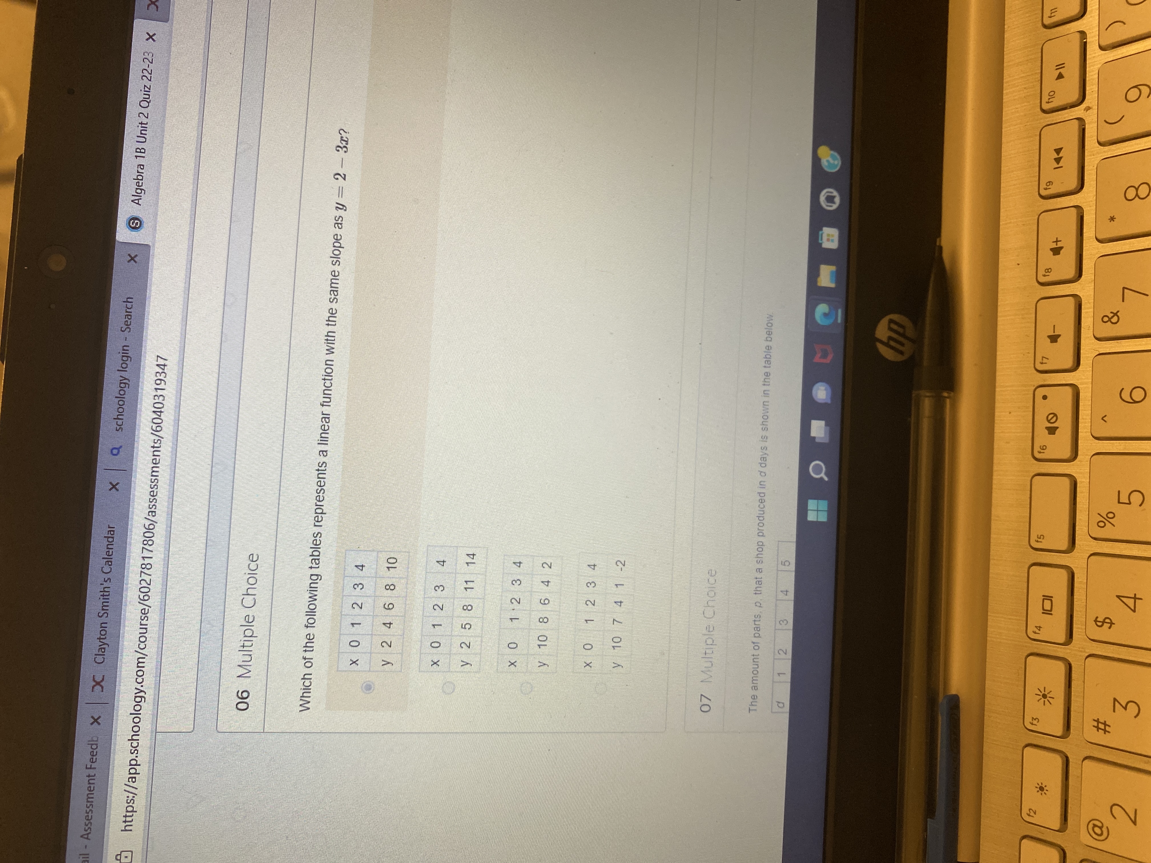 Assessment Feedl X X Clayton Smith's