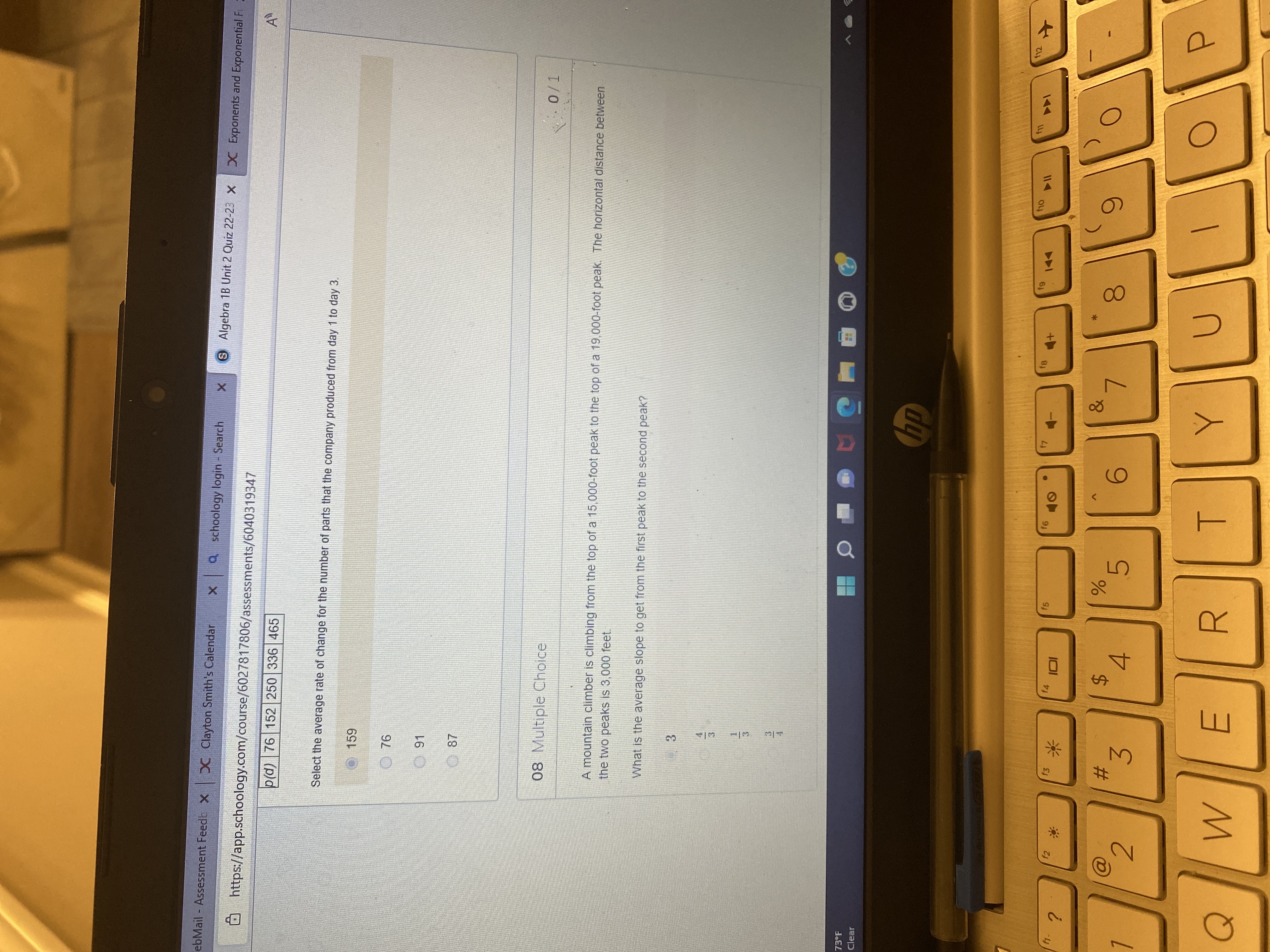 Assessment Feedl X X Clayton Smith's