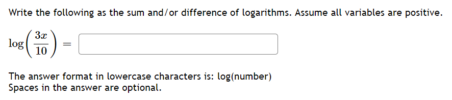 6.5 5) Write the following sum as a single