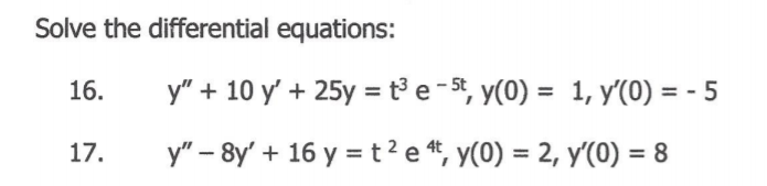 help with both questions pleaseee Solve the