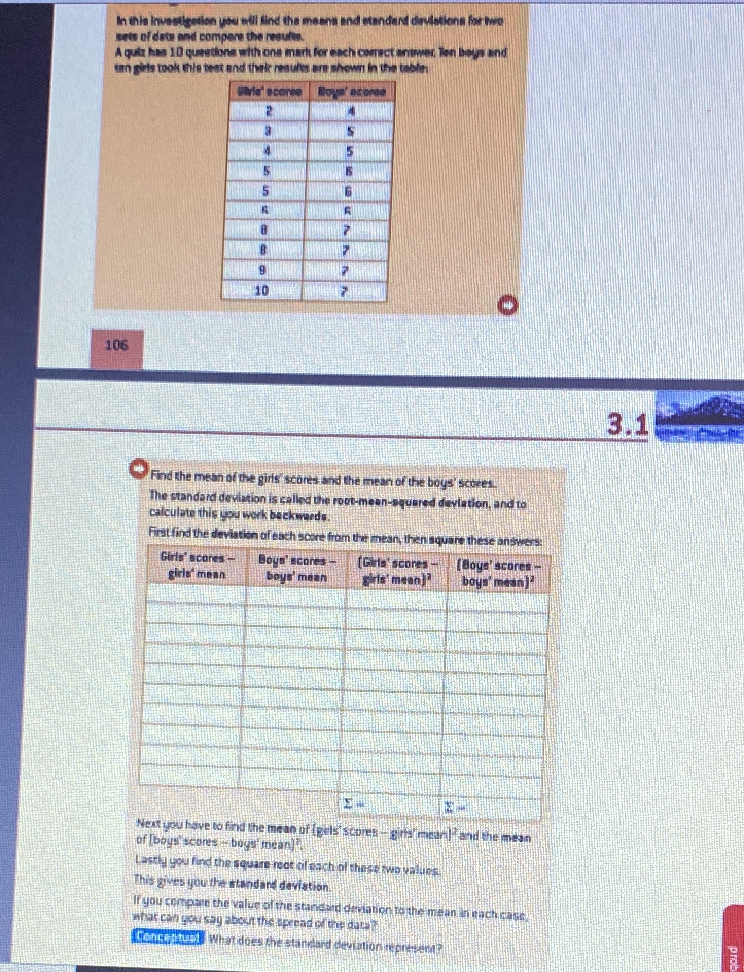 Please answer all of the questions and steps